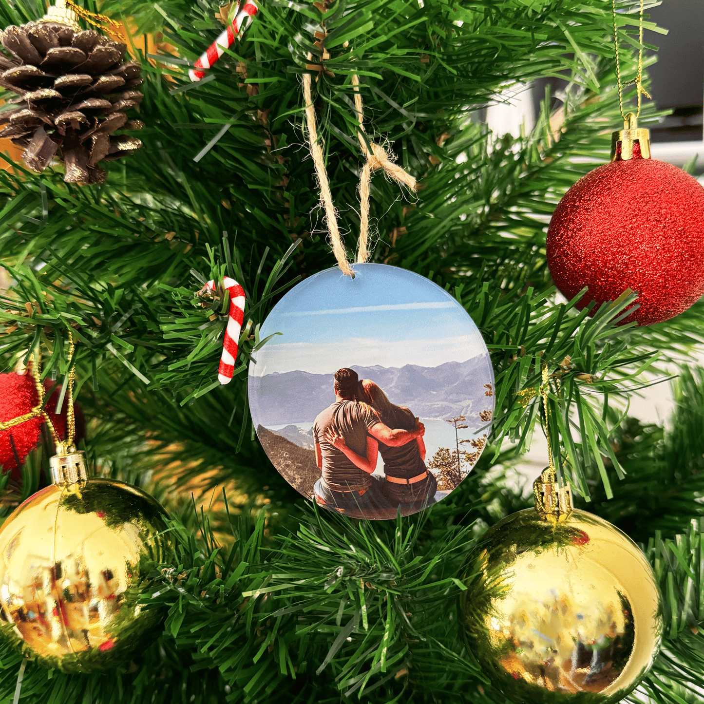 Bola de Navidad personalizada con foto