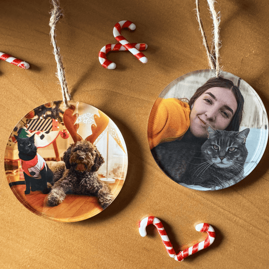 Bola de Navidad personalizada con foto